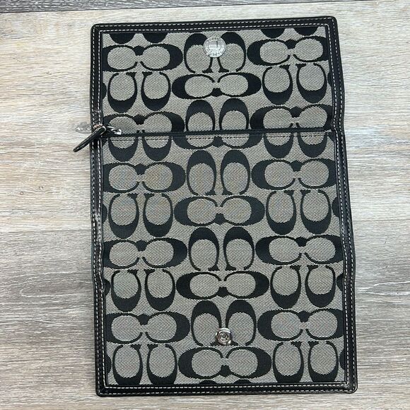 Coach Black and Gray Wallet - Picture 3 of 7